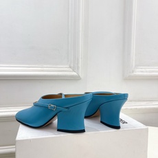 Jil Sander(吉尔·桑达)2026 春夏新品 JD极简复古细带搭扣粗跟穆勒鞋————————JS Jil Sander(吉尔·桑达)2026 春夏新品 JD极简复古细带搭扣粗跟穆勒鞋————————JS