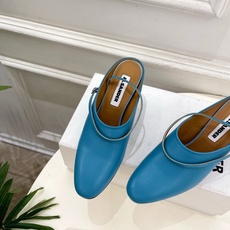 Jil Sander(吉尔·桑达)2026 春夏新品 JD极简复古细带搭扣粗跟穆勒鞋————————JS Jil Sander(吉尔·桑达)2026 春夏新品 JD极简复古细带搭扣粗跟穆勒鞋————————JS