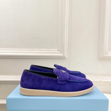 PRADA 普拉达 26𝐬𝐬 🌈2026春夏新品 专柜走秀款 经典金属三角标情侣款乐福鞋 系列〰鞋面: PRADA 普拉达 26𝐬𝐬 🌈2026春夏新品 专柜走秀款 经典金属三角标情侣款乐福鞋 系列〰鞋面: