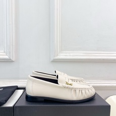 SAIN*LAURENT 圣罗兰 26𝐬𝐬 ☘️2026春夏新品LE LOAFER褶皱乐福鞋 小皮鞋 SAIN*LAURENT 圣罗兰 26𝐬𝐬 ☘️2026春夏新品LE LOAFER褶皱乐福鞋 小皮鞋