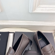 SAIN*LAURENT 圣罗兰 26𝐬𝐬 ☘️2026春夏新品LE LOAFER褶皱乐福鞋 小皮鞋 SAIN*LAURENT 圣罗兰 26𝐬𝐬 ☘️2026春夏新品LE LOAFER褶皱乐福鞋 小皮鞋