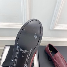 SAIN*LAURENT 圣罗兰 26𝐬𝐬 ☘️2026春夏新品LE LOAFER褶皱乐福鞋 小皮鞋 SAIN*LAURENT 圣罗兰 26𝐬𝐬 ☘️2026春夏新品LE LOAFER褶皱乐福鞋 小皮鞋