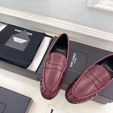SAIN*LAURENT 圣罗兰 26𝐬𝐬 ☘️2026春夏新品LE LOAFER褶皱乐福鞋 小皮鞋 SAIN*LAURENT 圣罗兰 26𝐬𝐬 ☘️2026春夏新品LE LOAFER褶皱乐福鞋 小皮鞋