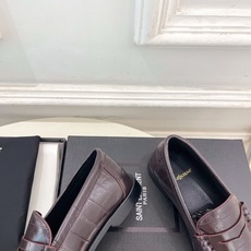 SAIN*LAURENT 圣罗兰 26𝐬𝐬 ☘️2026春夏新品LE LOAFER褶皱乐福鞋 小皮鞋 SAIN*LAURENT 圣罗兰 26𝐬𝐬 ☘️2026春夏新品LE LOAFER褶皱乐福鞋 小皮鞋