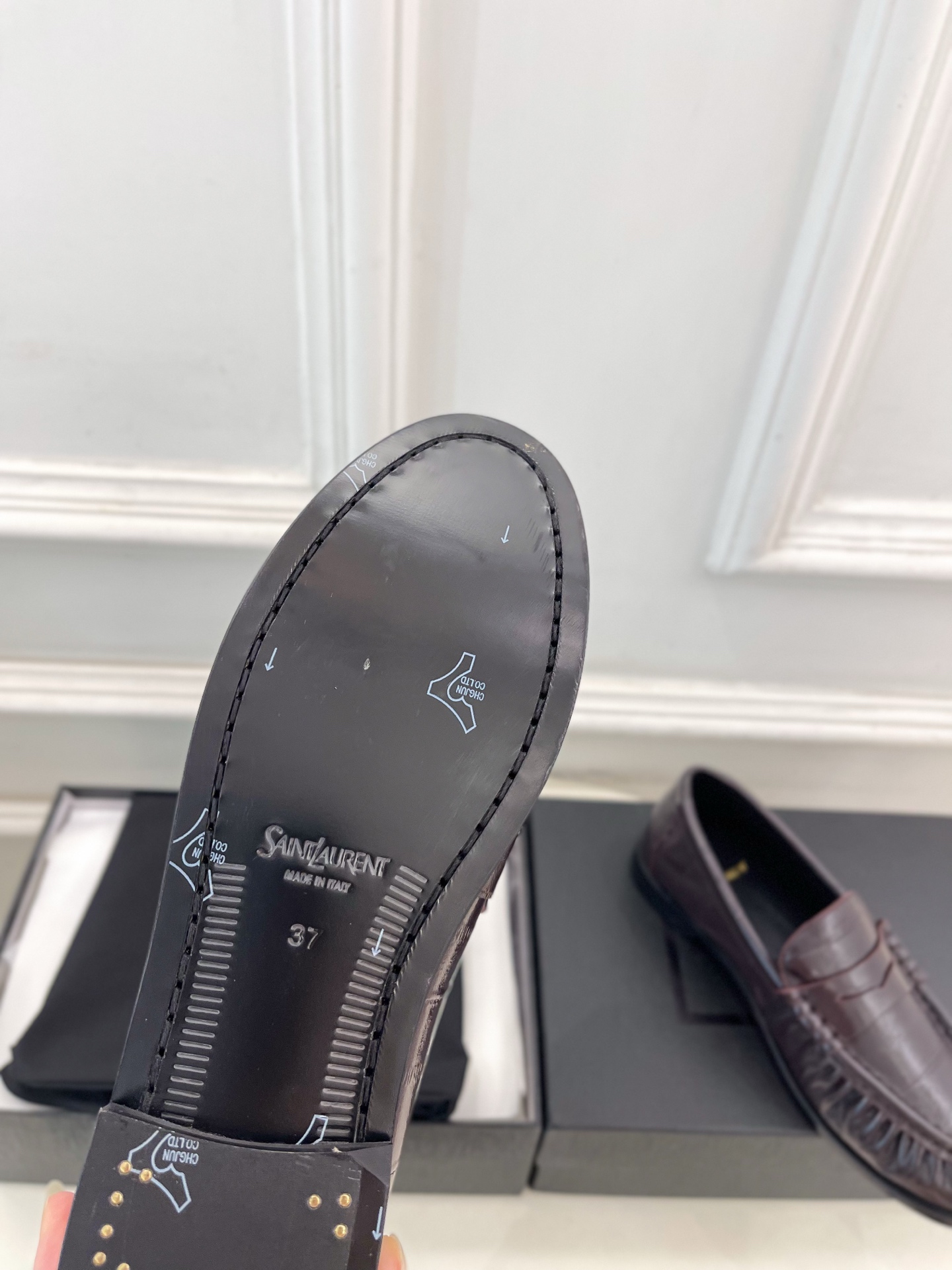 SAIN*LAURENT 圣罗兰 26𝐬𝐬 ☘️2026春夏新品LE LOAFER褶皱乐福鞋 小皮鞋 SAIN*LAURENT 圣罗兰 26𝐬𝐬 ☘️2026春夏新品LE LOAFER褶皱乐福鞋 小皮鞋