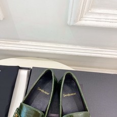 SAIN*LAURENT 圣罗兰 26𝐬𝐬 ☘️2026春夏新品LE LOAFER褶皱乐福鞋 小皮鞋 SAIN*LAURENT 圣罗兰 26𝐬𝐬 ☘️2026春夏新品LE LOAFER褶皱乐福鞋 小皮鞋