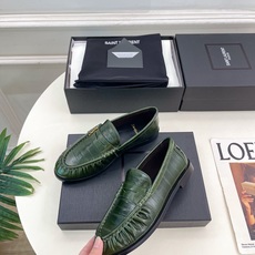 SAIN*LAURENT 圣罗兰 26𝐬𝐬 ☘️2026春夏新品LE LOAFER褶皱乐福鞋 小皮鞋 SAIN*LAURENT 圣罗兰 26𝐬𝐬 ☘️2026春夏新品LE LOAFER褶皱乐福鞋 小皮鞋