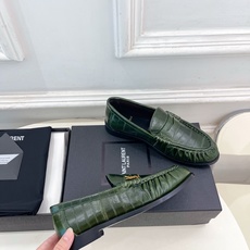 SAIN*LAURENT 圣罗兰 26𝐬𝐬 ☘️2026春夏新品LE LOAFER褶皱乐福鞋 小皮鞋 SAIN*LAURENT 圣罗兰 26𝐬𝐬 ☘️2026春夏新品LE LOAFER褶皱乐福鞋 小皮鞋