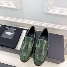 SAIN*LAURENT 圣罗兰 26𝐬𝐬 ☘️2026春夏新品LE LOAFER褶皱乐福鞋 小皮鞋 SAIN*LAURENT 圣罗兰 26𝐬𝐬 ☘️2026春夏新品LE LOAFER褶皱乐福鞋 小皮鞋