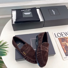 SAIN*LAURENT 圣罗兰 26𝐬𝐬 ☘️2026春夏新品LE LOAFER褶皱乐福鞋 小皮鞋 SAIN*LAURENT 圣罗兰 26𝐬𝐬 ☘️2026春夏新品LE LOAFER褶皱乐福鞋 小皮鞋