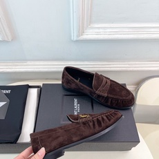 SAIN*LAURENT 圣罗兰 26𝐬𝐬 ☘️2026春夏新品LE LOAFER褶皱乐福鞋 小皮鞋 SAIN*LAURENT 圣罗兰 26𝐬𝐬 ☘️2026春夏新品LE LOAFER褶皱乐福鞋 小皮鞋