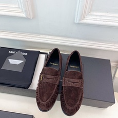 SAIN*LAURENT 圣罗兰 26𝐬𝐬 ☘️2026春夏新品LE LOAFER褶皱乐福鞋 小皮鞋 SAIN*LAURENT 圣罗兰 26𝐬𝐬 ☘️2026春夏新品LE LOAFER褶皱乐福鞋 小皮鞋
