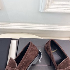 SAIN*LAURENT 圣罗兰 26𝐬𝐬 ☘️2026春夏新品LE LOAFER褶皱乐福鞋 小皮鞋 SAIN*LAURENT 圣罗兰 26𝐬𝐬 ☘️2026春夏新品LE LOAFER褶皱乐福鞋 小皮鞋