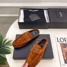 SAIN*LAURENT 圣罗兰 26𝐬𝐬 ☘️2026春夏新品LE LOAFER褶皱乐福穆勒鞋 半 SAIN*LAURENT 圣罗兰 26𝐬𝐬 ☘️2026春夏新品LE LOAFER褶皱乐福穆勒鞋 半