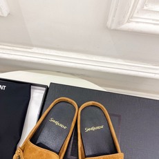 SAIN*LAURENT 圣罗兰 26𝐬𝐬 ☘️2026春夏新品LE LOAFER褶皱乐福穆勒鞋 半 SAIN*LAURENT 圣罗兰 26𝐬𝐬 ☘️2026春夏新品LE LOAFER褶皱乐福穆勒鞋 半