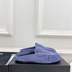 SAIN*LAURENT 圣罗兰 26𝐬𝐬 ☘️2026春夏新品LE LOAFER褶皱乐福穆勒鞋 半 SAIN*LAURENT 圣罗兰 26𝐬𝐬 ☘️2026春夏新品LE LOAFER褶皱乐福穆勒鞋 半