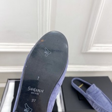 SAIN*LAURENT 圣罗兰 26𝐬𝐬 ☘️2026春夏新品LE LOAFER褶皱乐福穆勒鞋 半 SAIN*LAURENT 圣罗兰 26𝐬𝐬 ☘️2026春夏新品LE LOAFER褶皱乐福穆勒鞋 半