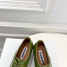 Jil Sander(吉尔·桑达)2026 春夏新品 JD极简小坡跟细带尖头小皮鞋————————JS作 Jil Sander(吉尔·桑达)2026 春夏新品 JD极简小坡跟细带尖头小皮鞋————————JS作