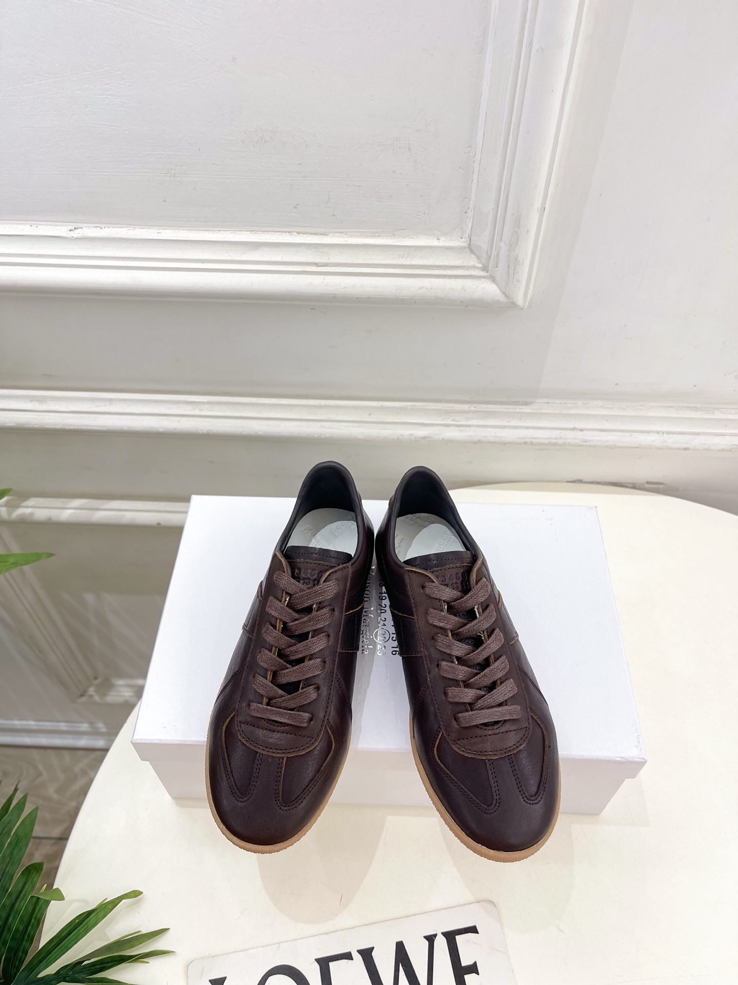 Maison Margiela· 马吉拉26𝐬𝐬 2026春夏新品MM6 经典拼色绑带德训鞋——————