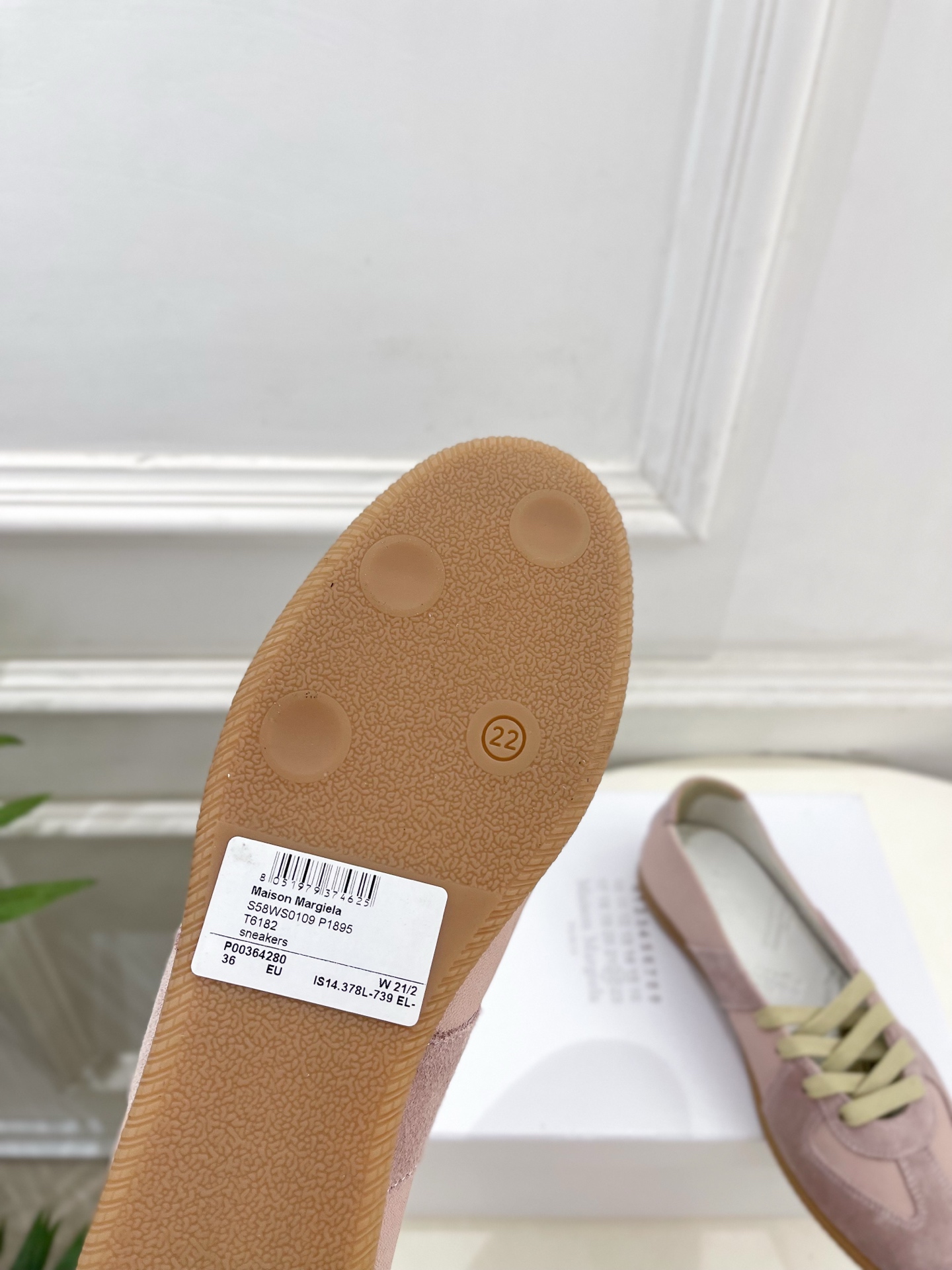 Maison Margiela· 马吉拉26𝐬𝐬 2026春夏新品MM6 拼色绑带芭蕾德训鞋—————— Maison Margiela· 马吉拉26𝐬𝐬 2026春夏新品MM6 拼色绑带芭蕾德训鞋——————