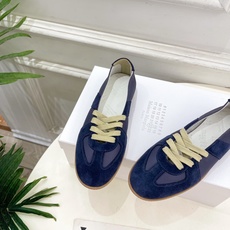 Maison Margiela· 马吉拉26𝐬𝐬 2026春夏新品MM6 拼色绑带芭蕾德训鞋—————— Maison Margiela· 马吉拉26𝐬𝐬 2026春夏新品MM6 拼色绑带芭蕾德训鞋——————