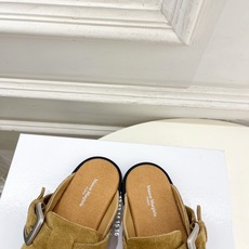 Maison Margiela· 马吉拉26𝐬𝐬 2026春夏新品MM6 金属皮带扣分趾半拖勃肯鞋——— Maison Margiela· 马吉拉26𝐬𝐬 2026春夏新品MM6 金属皮带扣分趾半拖勃肯鞋———