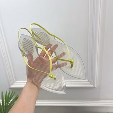 ALAÏA 阿莱亚26𝐬𝐬 2026春夏新品 秀场同款 最新果冻透明底细带夹胶人字拖鞋———————— ALAÏA 阿莱亚26𝐬𝐬 2026春夏新品 秀场同款 最新果冻透明底细带夹胶人字拖鞋————————