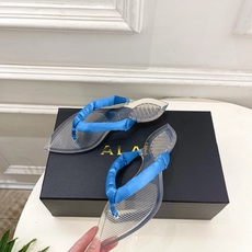 ALAÏA 阿莱亚26𝐬𝐬 2026春夏新品 秀场同款 最新果冻透明底夹胶人字拖鞋—————————A ALAÏA 阿莱亚26𝐬𝐬 2026春夏新品 秀场同款 最新果冻透明底夹胶人字拖鞋—————————A
