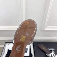 𝐂𝐇𝐀𝐍𝐄𝐋 | 小香 26𝐬𝐬 🦋2026 春夏新品 专柜经典走秀款 小香大双C拼色网纱拖鞋 系 𝐂𝐇𝐀𝐍𝐄𝐋 | 小香 26𝐬𝐬 🦋2026 春夏新品 专柜经典走秀款 小香大双C拼色网纱拖鞋 系