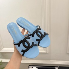 𝐂𝐇𝐀𝐍𝐄𝐋 | 小香 26𝐬𝐬 🦋2026 春夏新品 专柜经典走秀款 小香大双C拼色网纱拖鞋 系 𝐂𝐇𝐀𝐍𝐄𝐋 | 小香 26𝐬𝐬 🦋2026 春夏新品 专柜经典走秀款 小香大双C拼色网纱拖鞋 系