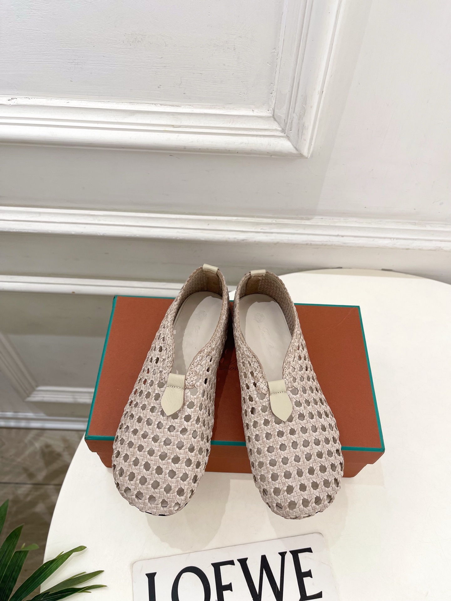 Loro Piana 乐悠翩雅 代购级别⚠️2026春夏新品 编织镂空乐福鞋 —————————LP是意