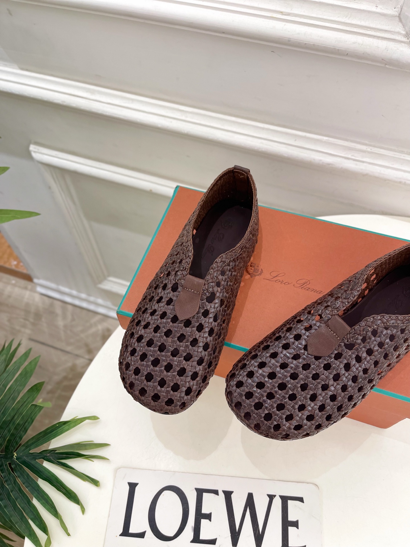 Loro Piana 乐悠翩雅 代购级别⚠️2026春夏新品 编织镂空乐福鞋 —————————LP是意 Loro Piana 乐悠翩雅 代购级别⚠️2026春夏新品 编织镂空乐福鞋 —————————LP是意