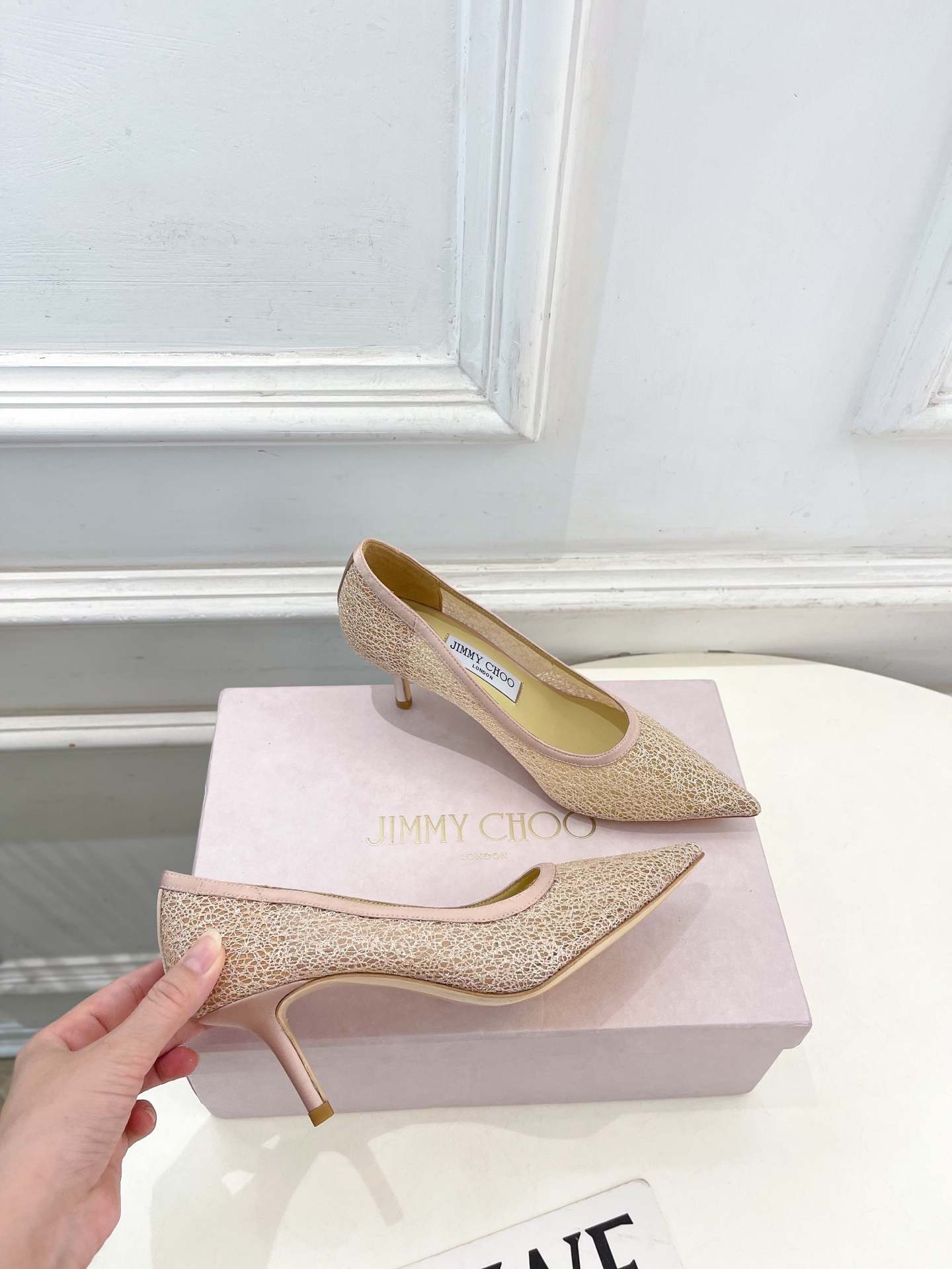 JimmyChoo 吉米周 26𝐬𝐬 ———    ✨ 2026春夏新品 专柜最新款 JC棉花糖尖头高跟