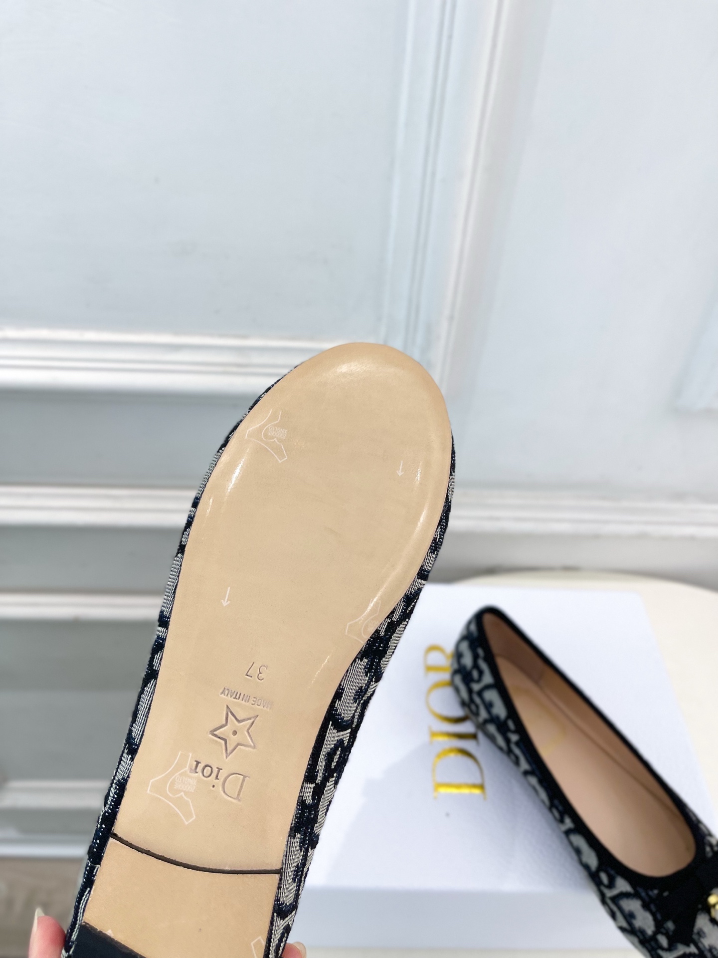Dior |  迪奥  26𝐬𝐬 🧡💚2026春夏新品 顶级版本⚠️专柜主打新款 CD珍珠蝴蝶结圆头芭蕾