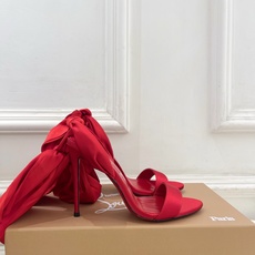 Christian Louboutin路铂廷 26ss✨ 2026春夏新品 CL彩色真丝蝴蝶结🎀高跟凉鞋 Christian Louboutin路铂廷 26ss✨ 2026春夏新品 CL彩色真丝蝴蝶结🎀高跟凉鞋