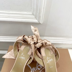 Christian Louboutin路铂廷 26ss✨ 2026春夏新品 CL彩色真丝蝴蝶结🎀高跟凉鞋 Christian Louboutin路铂廷 26ss✨ 2026春夏新品 CL彩色真丝蝴蝶结🎀高跟凉鞋