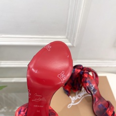 Christian Louboutin路铂廷 26ss✨ 2026春夏新品 CL彩色真丝蝴蝶结🎀高跟凉鞋 Christian Louboutin路铂廷 26ss✨ 2026春夏新品 CL彩色真丝蝴蝶结🎀高跟凉鞋