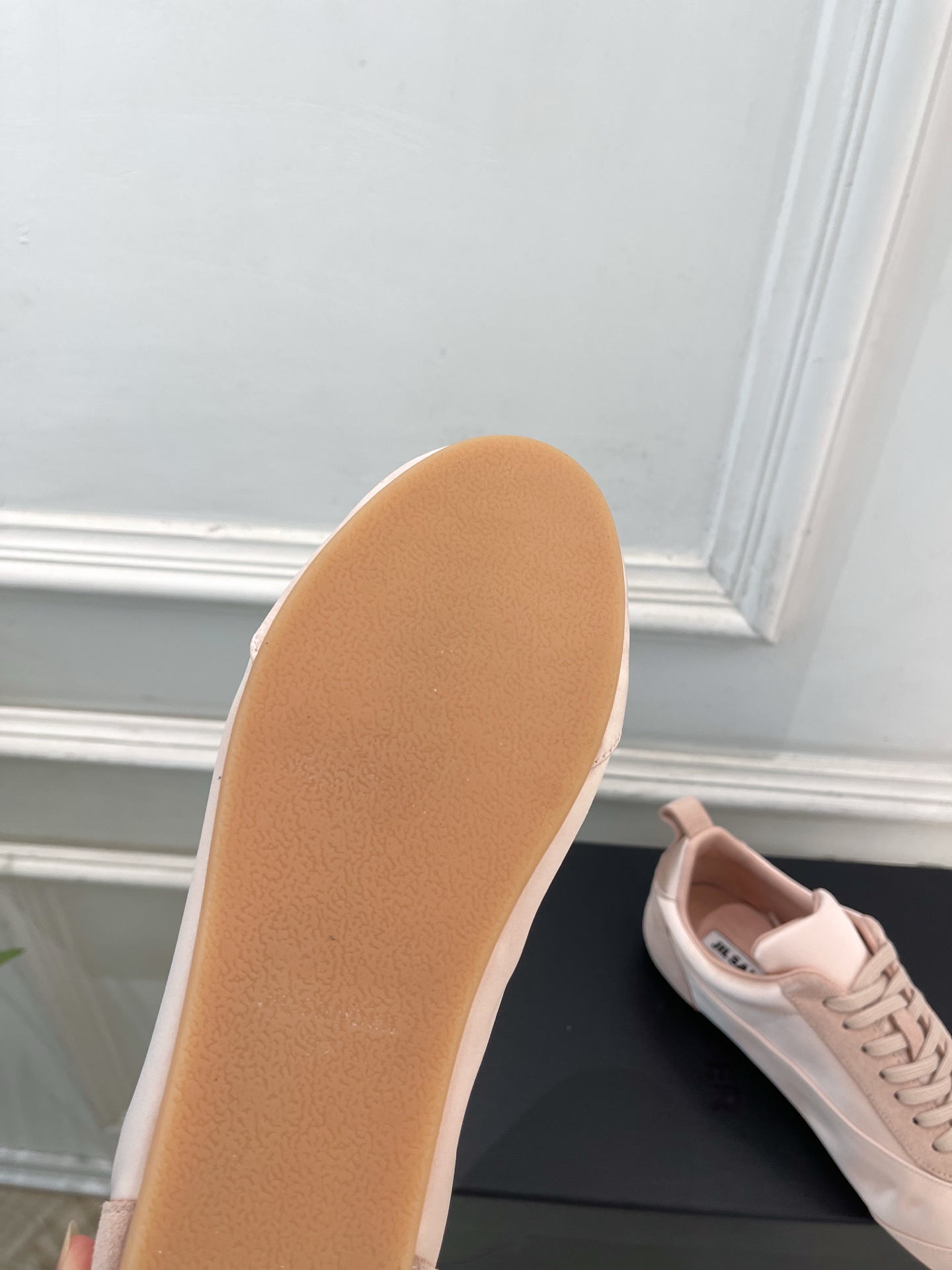 Jil Sander(吉尔·桑达）2026 春夏新品 JD极简真丝绸缎德训休闲鞋————————JS作为
