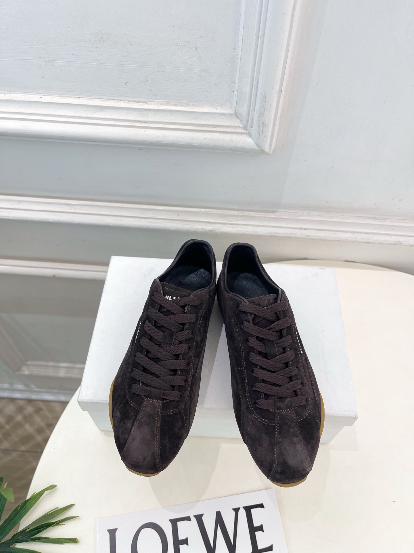 Jil Sander(吉尔·桑达）2026 春夏新品 JD x PUMA联名款阿甘休闲运动鞋——————