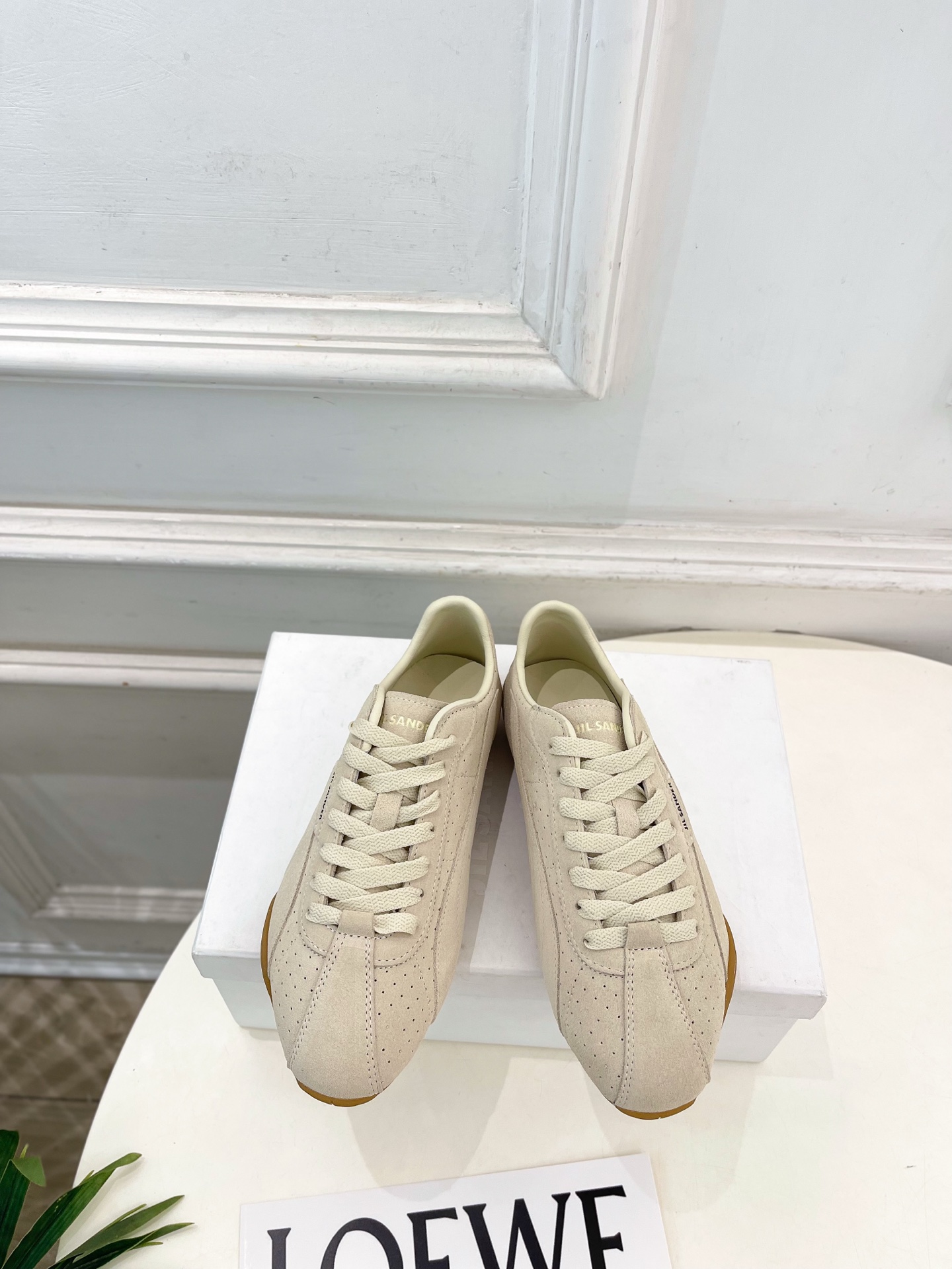 Jil Sander(吉尔·桑达）2026 春夏新品 JD x PUMA联名款阿甘休闲运动鞋——————