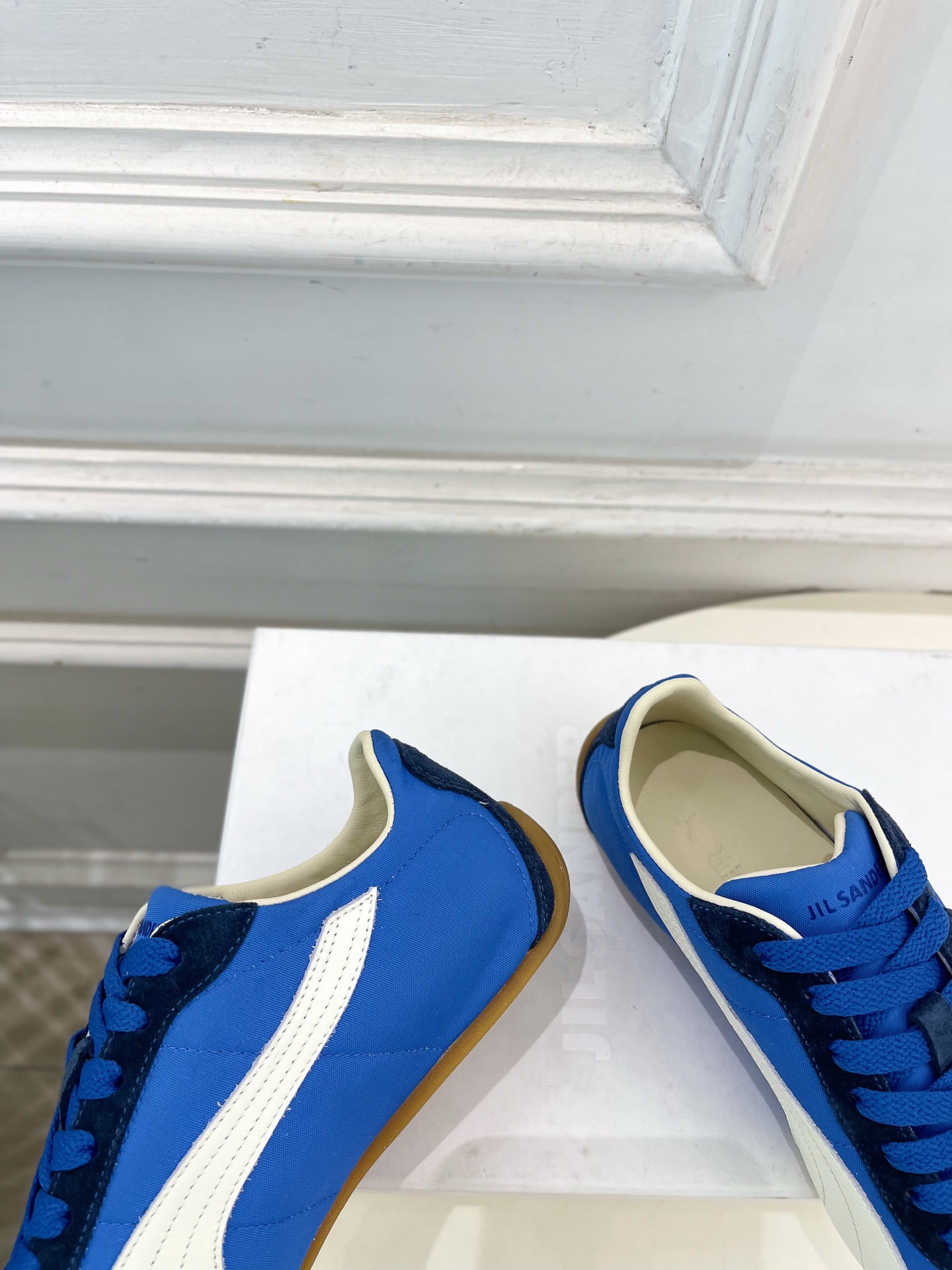 Jil Sander(吉尔·桑达)2026 春夏新品 JD x PUMA联名款阿甘休闲运动鞋—————— Jil Sander(吉尔·桑达)2026 春夏新品 JD x PUMA联名款阿甘休闲运动鞋——————