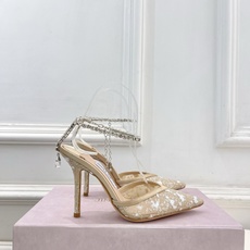 JimmyChoo✨吉米周 26ss ——— 2026 春夏新品 专柜最新JC网面水钻链条尖头高跟 JimmyChoo✨吉米周 26ss ——— 2026 春夏新品 专柜最新JC网面水钻链条尖头高跟