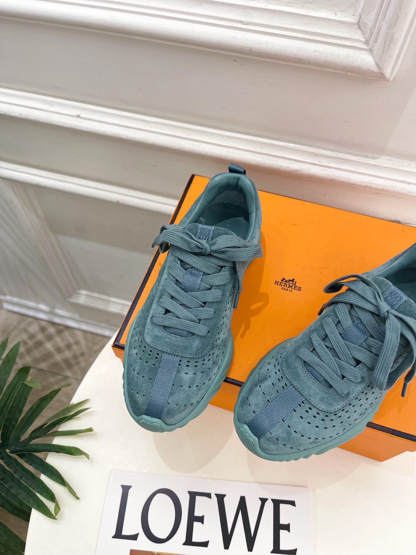 🐎𝐇𝐄𝐑𝐌𝐄* 爱玛仕 26𝐬𝐬 🌈2026春夏新品 专柜新款 Neon镂空休闲情侣款运动鞋 系列〰鞋面 🐎𝐇𝐄𝐑𝐌𝐄* 爱玛仕 26𝐬𝐬 🌈2026春夏新品 专柜新款 Neon镂空休闲情侣款运动鞋 系列〰鞋面