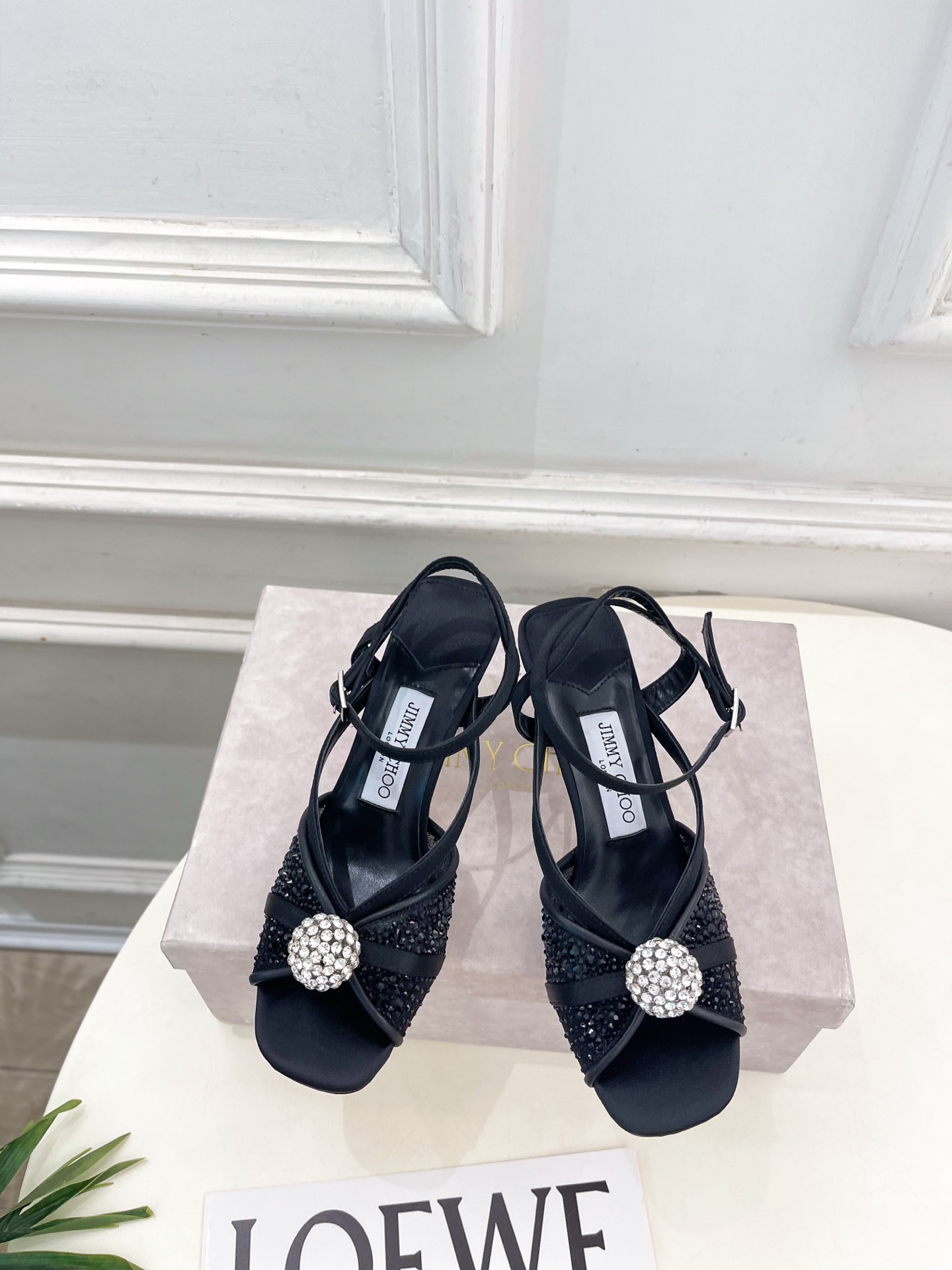 JimmyChoo 吉米周 26𝐬𝐬 ———    ✨ 2026春夏新品 专柜最新JC水钻球网纱高跟凉鞋