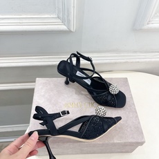 JimmyChoo 吉米周 26𝐬𝐬 ——— ✨ 2026春夏新品 专柜最新JC水钻球网纱高跟凉鞋 JimmyChoo 吉米周 26𝐬𝐬 ——— ✨ 2026春夏新品 专柜最新JC水钻球网纱高跟凉鞋