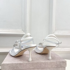 JimmyChoo 吉米周 26𝐬𝐬 ——— ✨ 2026春夏新品 专柜最新JC水钻球网纱高跟凉鞋 JimmyChoo 吉米周 26𝐬𝐬 ——— ✨ 2026春夏新品 专柜最新JC水钻球网纱高跟凉鞋