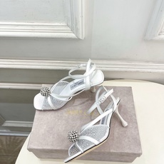 JimmyChoo 吉米周 26𝐬𝐬 ——— ✨ 2026春夏新品 专柜最新JC水钻球网纱高跟凉鞋 JimmyChoo 吉米周 26𝐬𝐬 ——— ✨ 2026春夏新品 专柜最新JC水钻球网纱高跟凉鞋