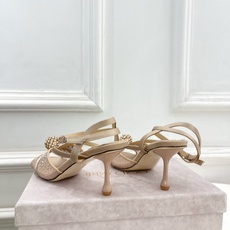 JimmyChoo 吉米周 26𝐬𝐬 ——— ✨ 2026春夏新品 专柜最新JC水钻球网纱高跟凉鞋 JimmyChoo 吉米周 26𝐬𝐬 ——— ✨ 2026春夏新品 专柜最新JC水钻球网纱高跟凉鞋