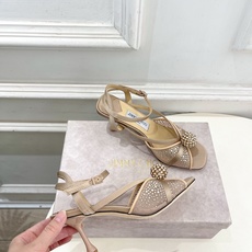 JimmyChoo 吉米周 26𝐬𝐬 ——— ✨ 2026春夏新品 专柜最新JC水钻球网纱高跟凉鞋 JimmyChoo 吉米周 26𝐬𝐬 ——— ✨ 2026春夏新品 专柜最新JC水钻球网纱高跟凉鞋
