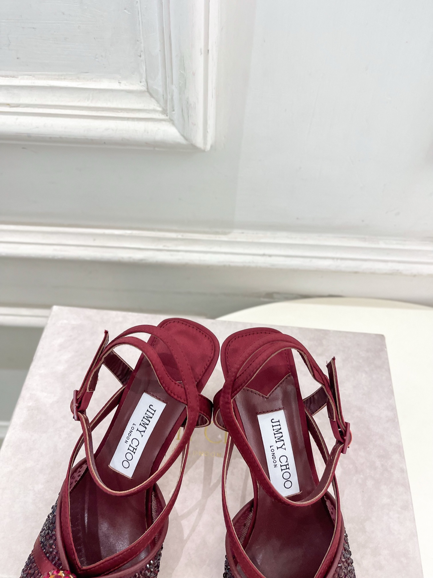 JimmyChoo 吉米周 26𝐬𝐬 ———    ✨ 2026春夏新品 专柜最新JC水钻球网纱高跟凉鞋